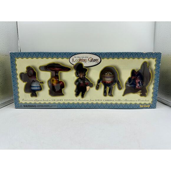 The Other Side Of The Looking Glass Toy Vault Box Alice Lewis Carroll READ - Picture 1 of 14